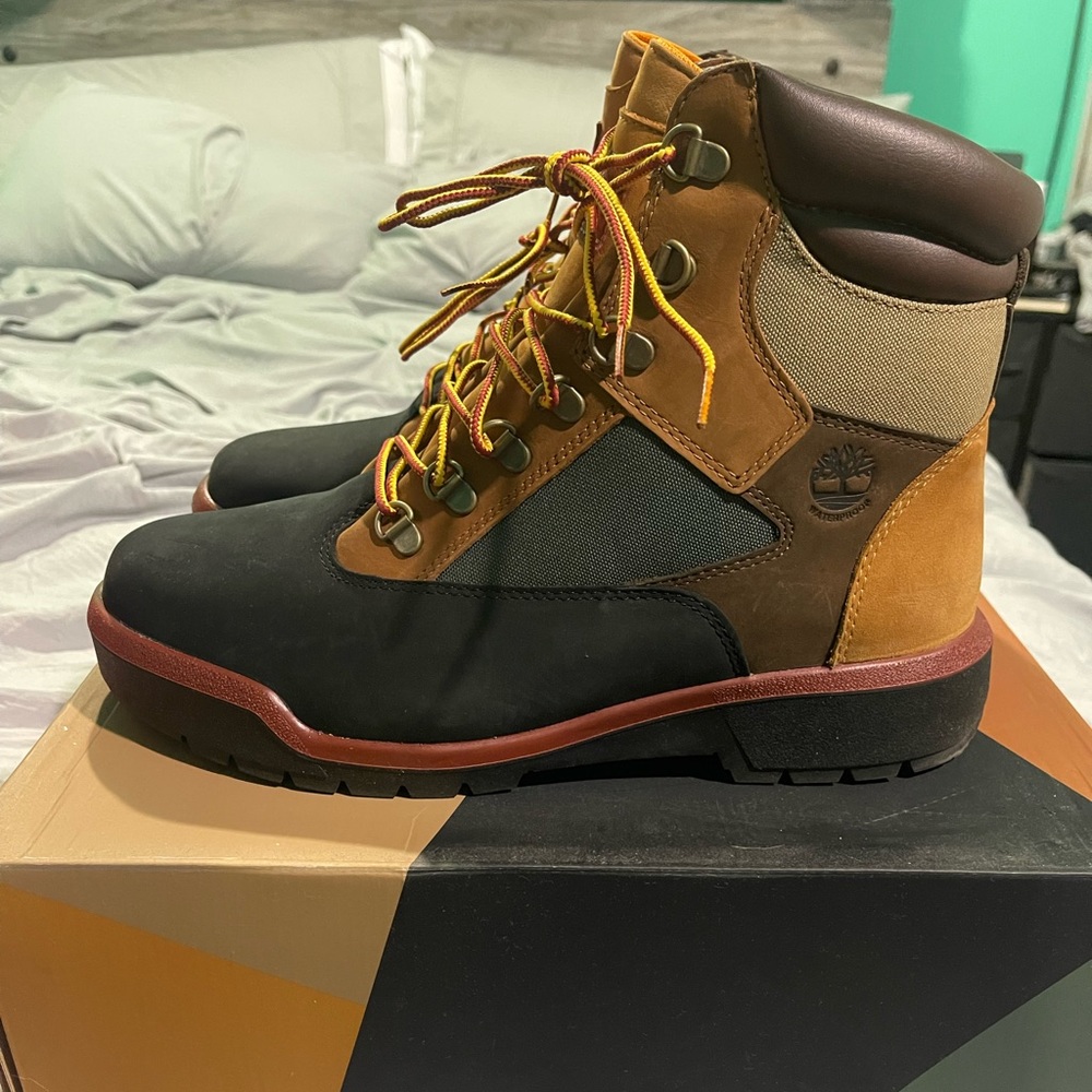 JIMMY JAZZ EXCLUSIVE TIMBERLAND FIELD BOOT MASHUP YOU WONT FIND THESE ANYWHERE!!